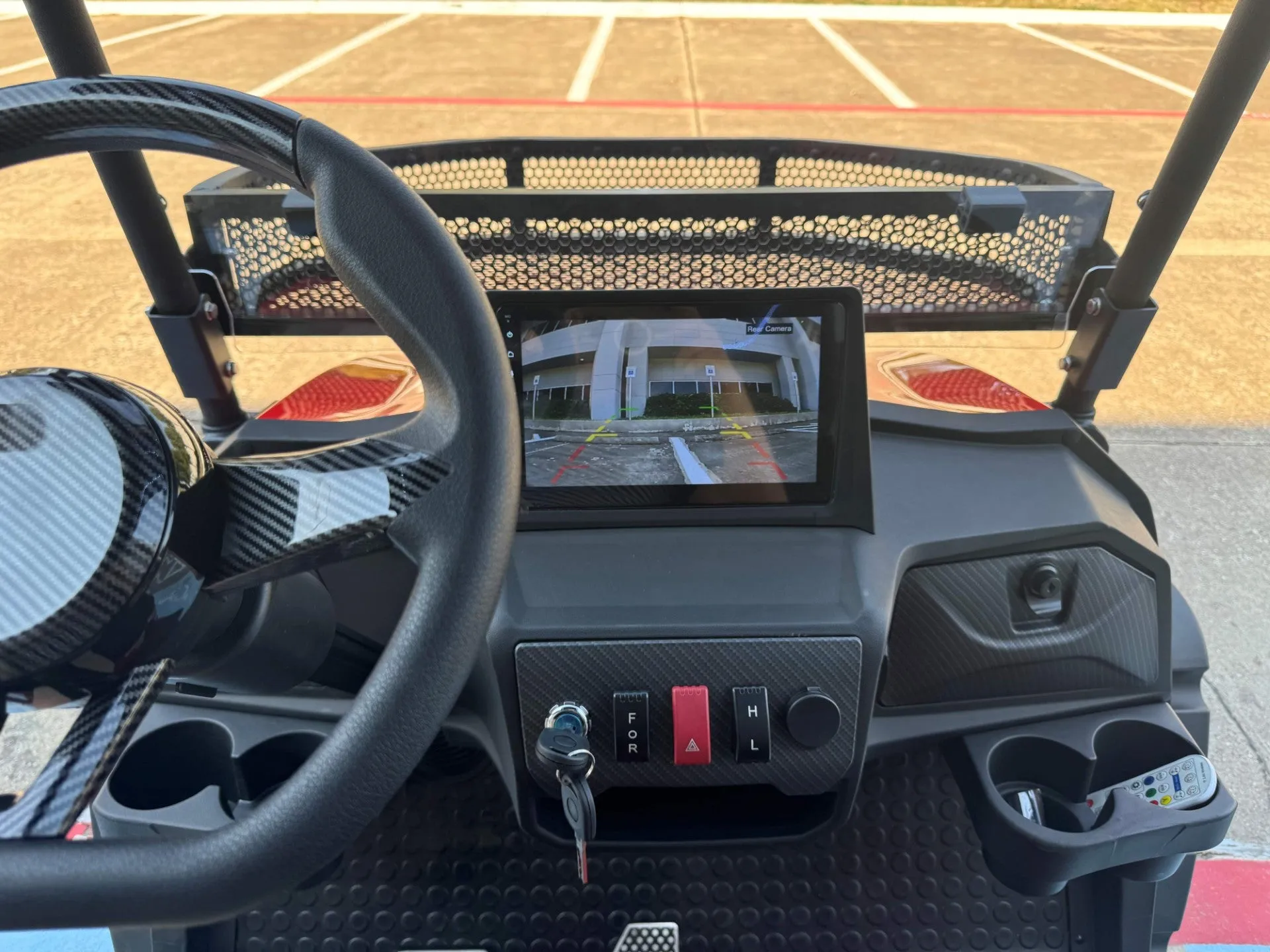 Trailmaster TBM X4, 48V Electric Golf Cart, Four Passenger, Electromagnetic Braking, Custom Rims, Lifted, Ground Effects LED lights, 10.5 LED Display, 48 Mile range, High/Low Trans