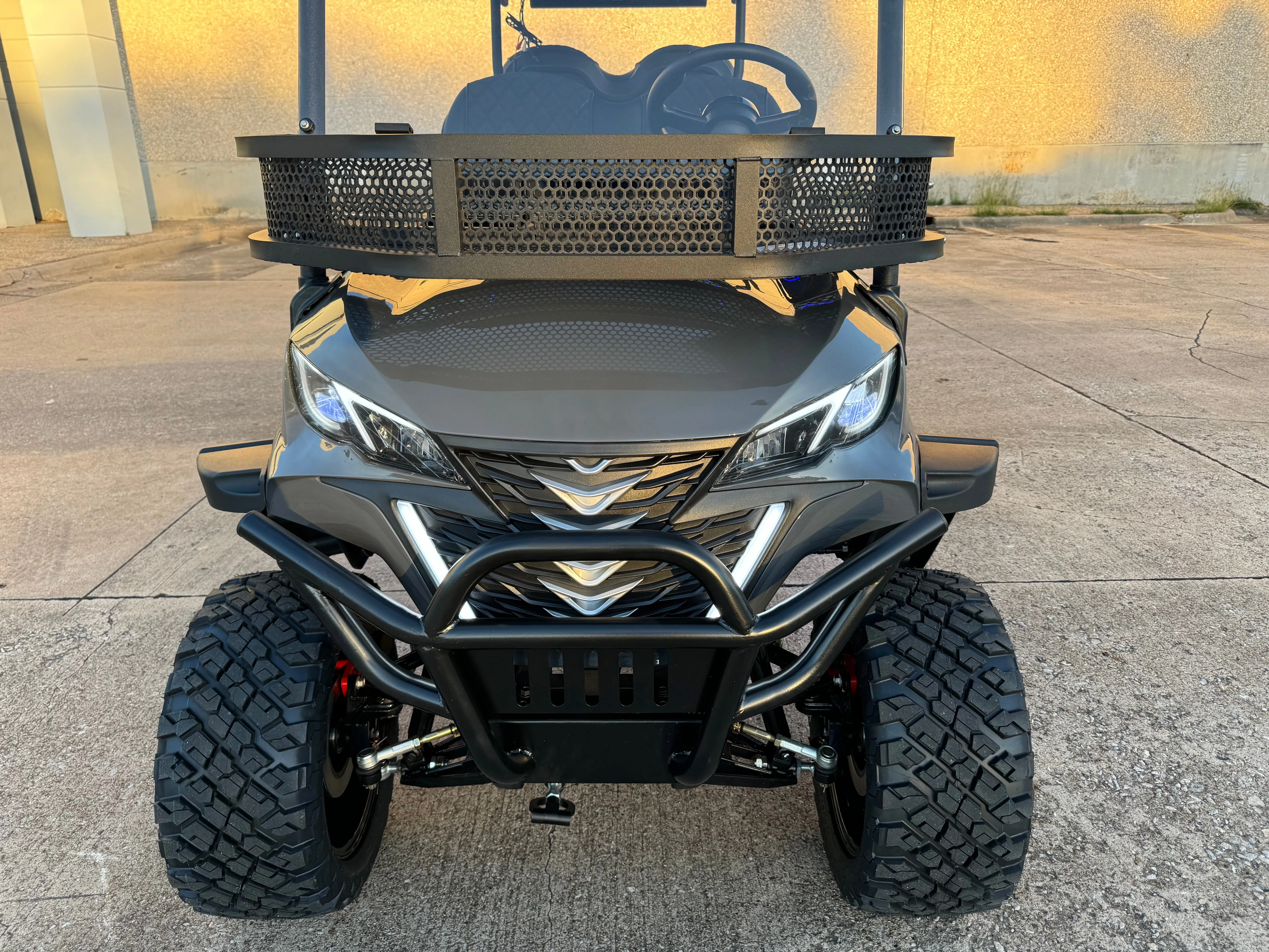 Trailmaster TBM X6 Off Road Golf Cart, Custom Rims, 10 inch LED Screen, Carbon Steel Frame, Radio, Bluetooth, Back Up Camera,