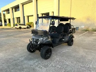 Trailmaster TBM X6 Off Road Golf Cart, Custom Rims, 10 inch LED Screen, Carbon Steel Frame, Radio, Bluetooth, Back Up Camera,