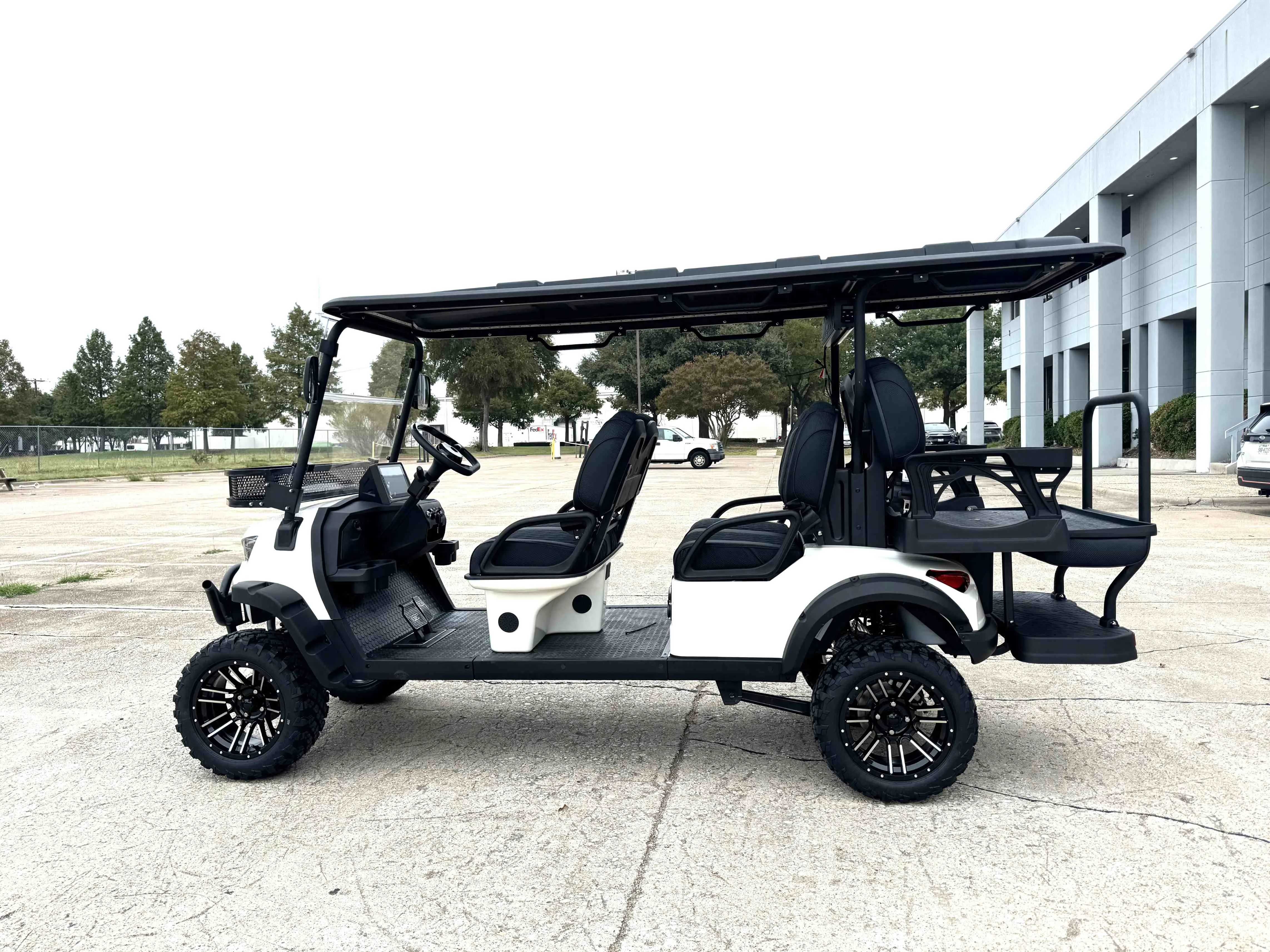 Trailmaster TBM X6 Off Road Golf Cart, Custom Rims, 10 inch LED Screen, Carbon Steel Frame, Radio, Bluetooth, Back Up Camera,