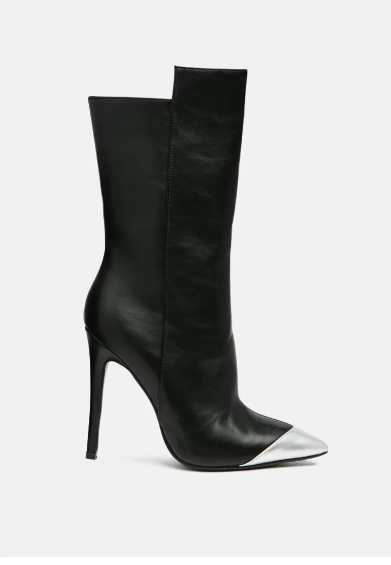 Twitch dip toe stiletto boots