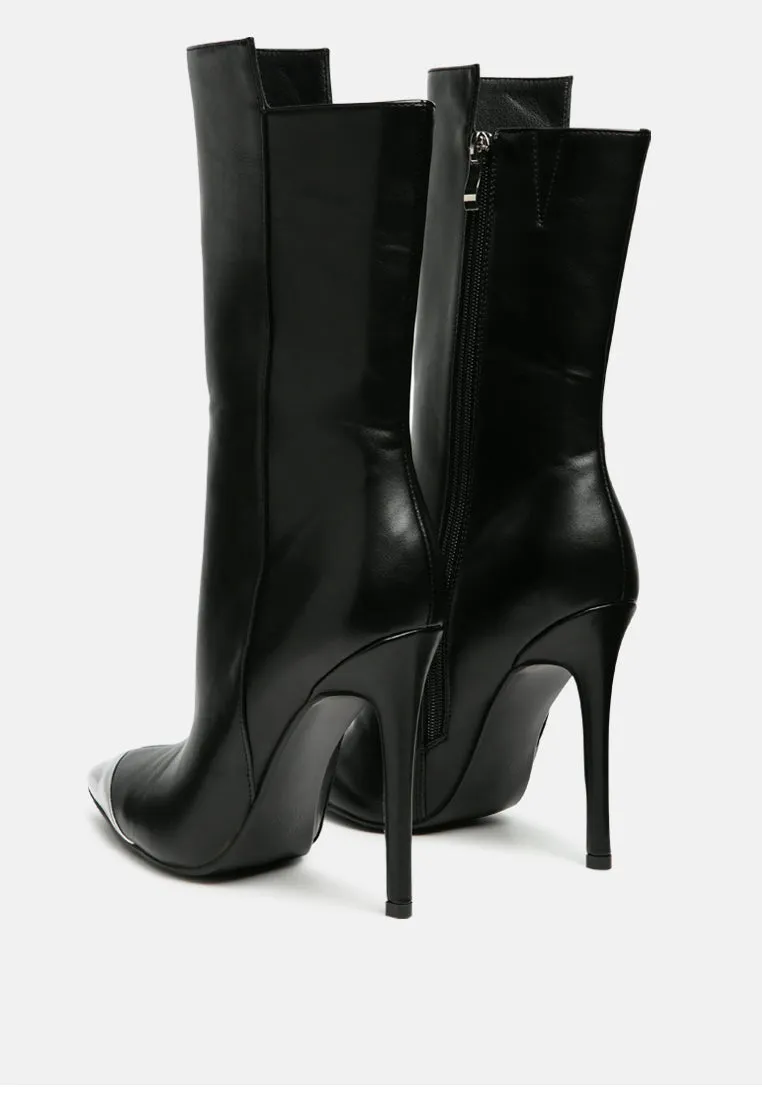 Twitch dip toe stiletto boots