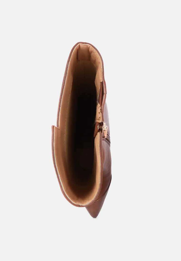 Twitch dip toe stiletto boots