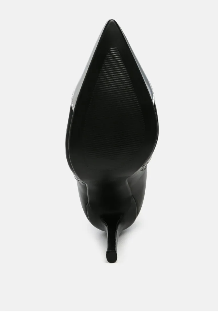 Twitch dip toe stiletto boots
