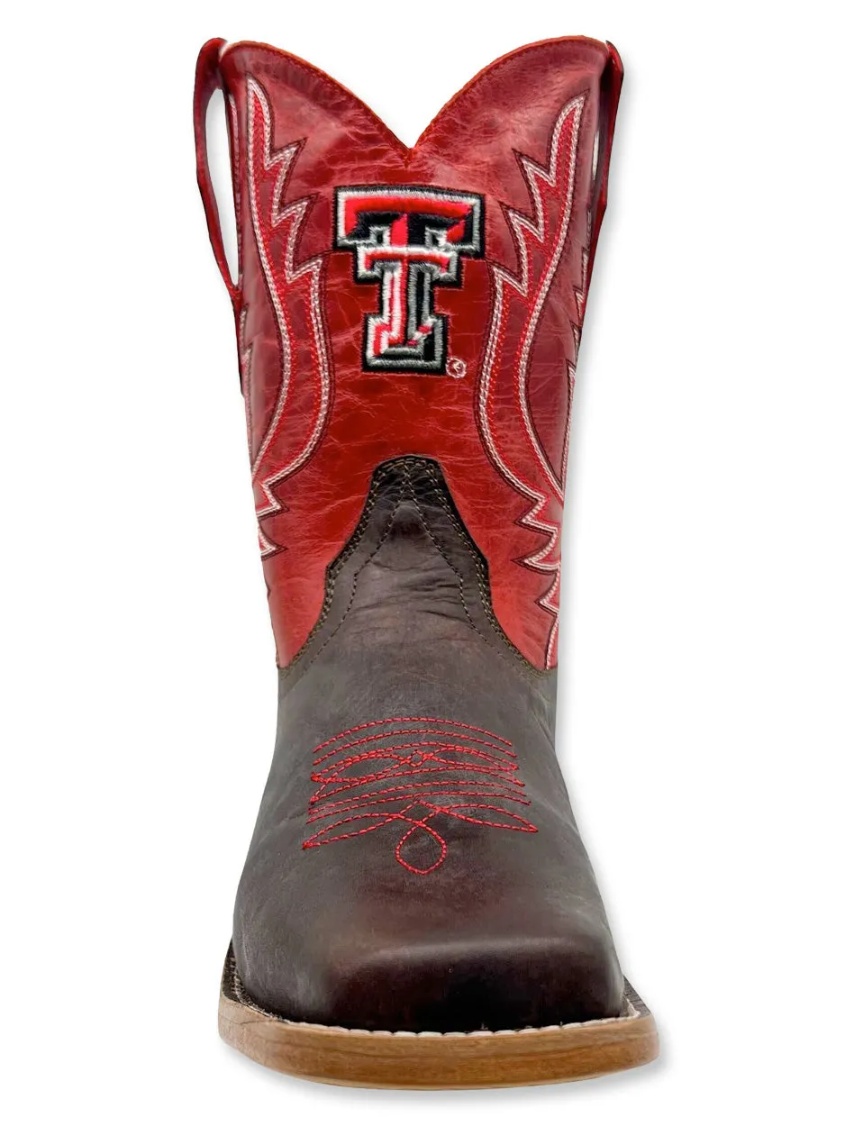 Vaccari Texas Tech "Peyton" Kid's Boots