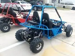 Vitacci Batman 200 Deluxe Go Kart / Buggy - Light Bar and Chrome Rims