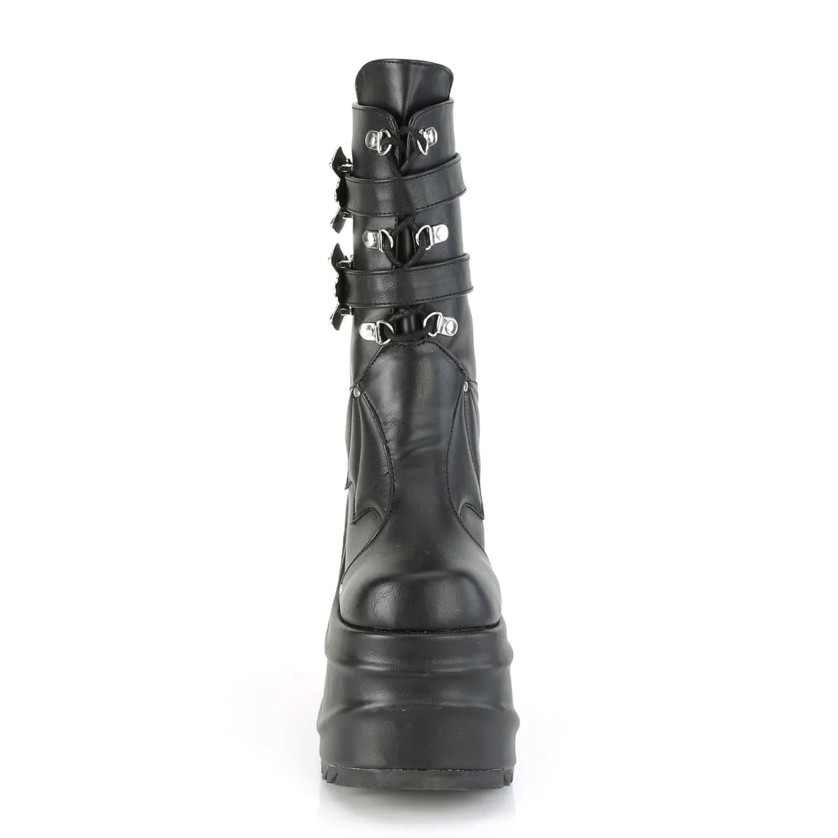 WAVE-150 Black Vegan Leather