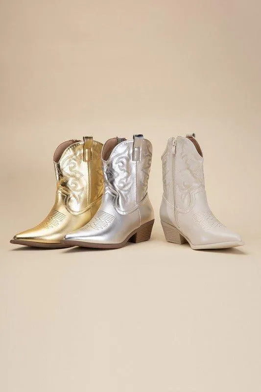 WILLA-1 Western Booties