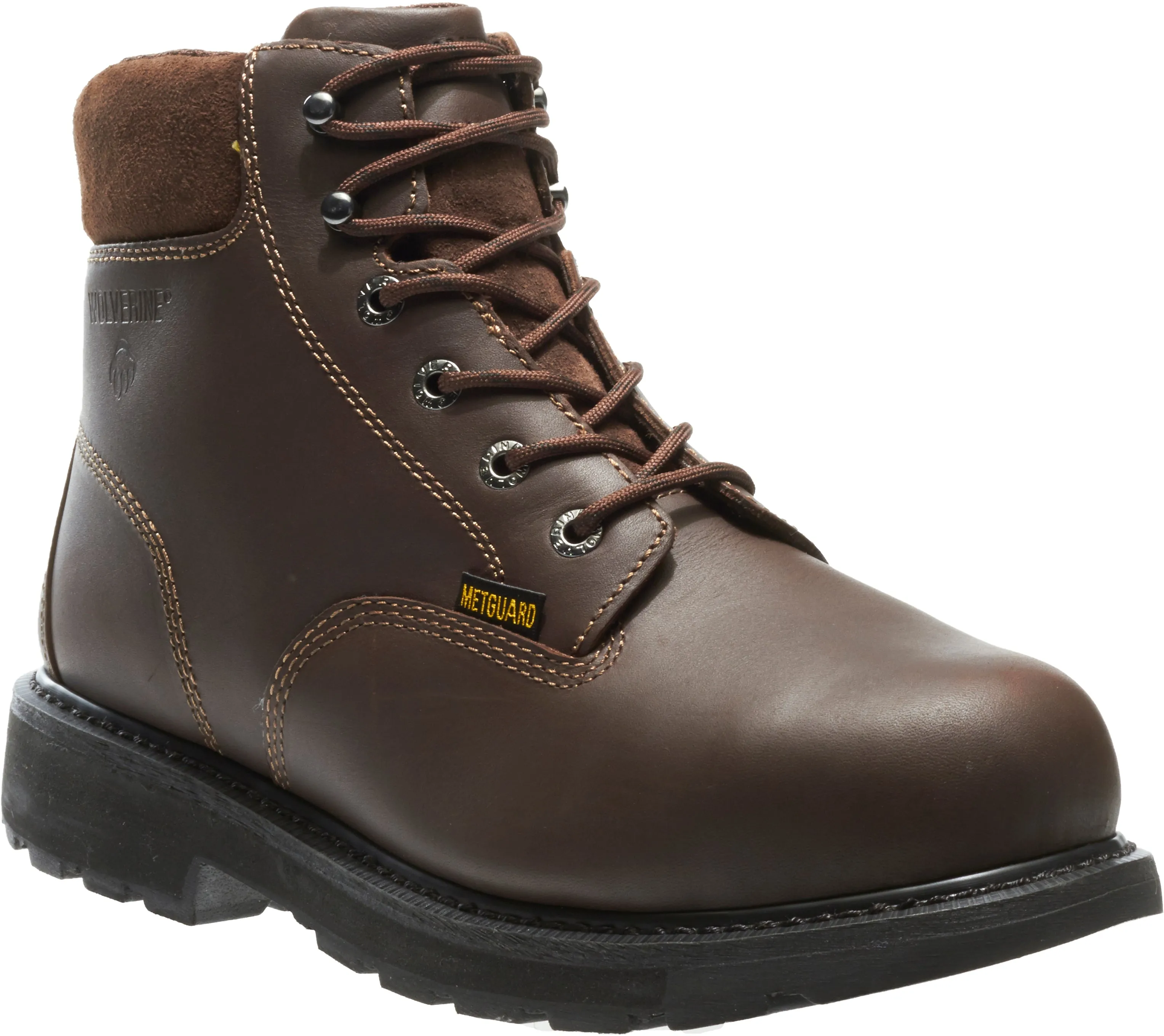 'Wolverine' Men's 6" Cannonsburg Steel Toe - Brown