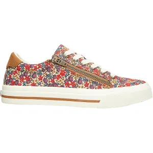 Women's Taos Z Soul Red Floral Canvas
