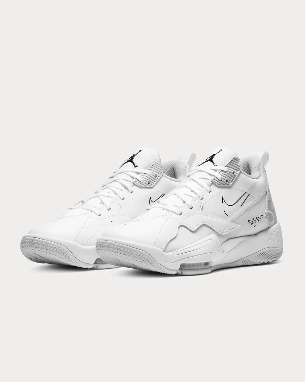 Zoom '92 White Low Top Sneakers